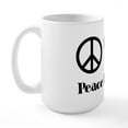 thumbnail image 2 of CafePress - Peace, Love, Doodles - 15 oz Ceramic Large White Novelty Mug, 2 of 6