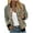 Pink, variant on Women Casual Zip Up Bomber Jacket Sequin Glitter Sparkly Bomber Fall Long Sleeve Coat Stand Collar Lightweight Short Outwear Tops (Khaki,XXL)