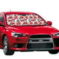thumbnail image 2 of Kdxio Lilies Flowers Print Front Windshield Sun Shade,Folding Auto Sunshade for Car Truck SUV-Medium, 2 of 7