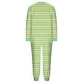 thumbnail image 6 of Women’s Pajama Set Long Sleeve Striped Sleepwear Soft Cotton Lounge Set 2 Piece Pjs Nightwear for Fall Winter, 6 of 6