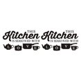 thumbnail image 1 of Matsuzay PVC Wall Sticker Decoration Art Decals Decorative Letters Poster Kitchen English Stickers Accessory for Restaurant Glass Negro 52x30cm 2Conjunto, 1 of 6