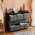 thumbnail image 5 of CONCETTA 7-Drawer Fabric Dresser Storage Chest for Bedroom, Closet, Storage Furniture for Adults, Gray, 5 of 9