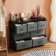 thumbnail image 5 of ZUNMOS 7 Drawer Fabric Dresser for Bedroom, Chest of Drawer Organizer Storage Cabinet for Closet, Entryway, Grey, 5 of 8