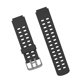 thumbnail image 1 of Inteprter 2 piezas de banda de silicona reemplazada tira gran decoración repuesto reloj suministros DIY Prop accesorios tiras transpirables Electrónica Negro, 1 of 6