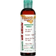 Honey's Handmade Peppermint Tingle Growth Oil Elixir, 4 fl oz