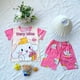thumbnail image 4 of Cinnamoroll-Conjunto de pijama de manga corta para niños y niñas, ropa de dormir de verano, ropa de casa, Kuromi, My Melody, 4 of 4