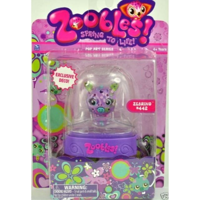 Spin Master Zoobles Designer Zebra 