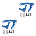 thumbnail image 1 of Vogacara Conjunto de dirección de aluminio para coche 1/10, piezas de repuesto mejoradas, Kit de repuesto de estilismo para coche, repuesto para Redcat Type1 NO1 Vogacara CBP190981, 1 of 1