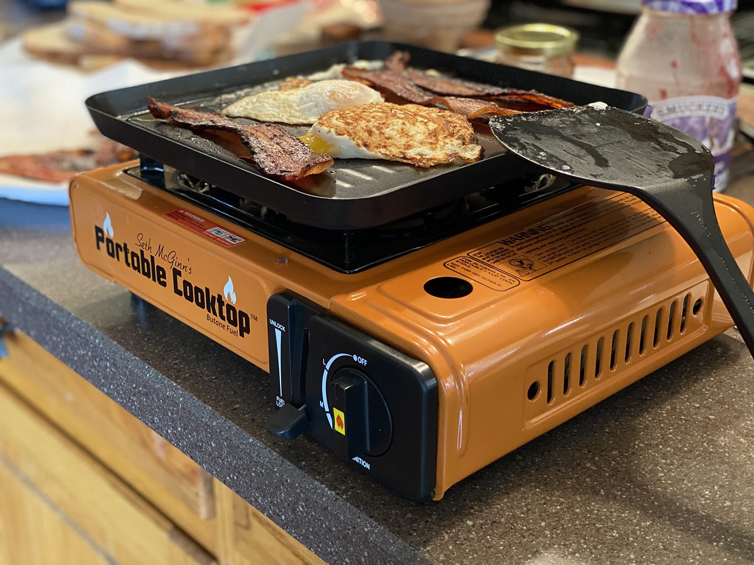 CanCooker Griddle Top, Nonstick Surface for Portable Cooktop Burners