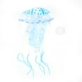 thumbnail image 2 of Aquarium Jellyfish, Artificial Floating Jellyfish Portable Non- Artificial Decoration Jellyfish Easy To Use  For Decoration Small Size, Blue,Medium Size, Blue,Large Size, Blue, 2 of 8