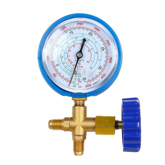 Manomètre de Pression pour Climatiseur, Collecteur de Climatiseur, Valve Numérique, Outil de Réfrigération, Remplissage de Réfrigérant R410, Facile à Utiliser