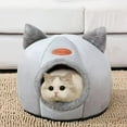 thumbnail image 5 of DABEI Cozy Cat Cave Bed - Soft, Removable, And Winter-Warm For Kittens And Pets, 5 of 21