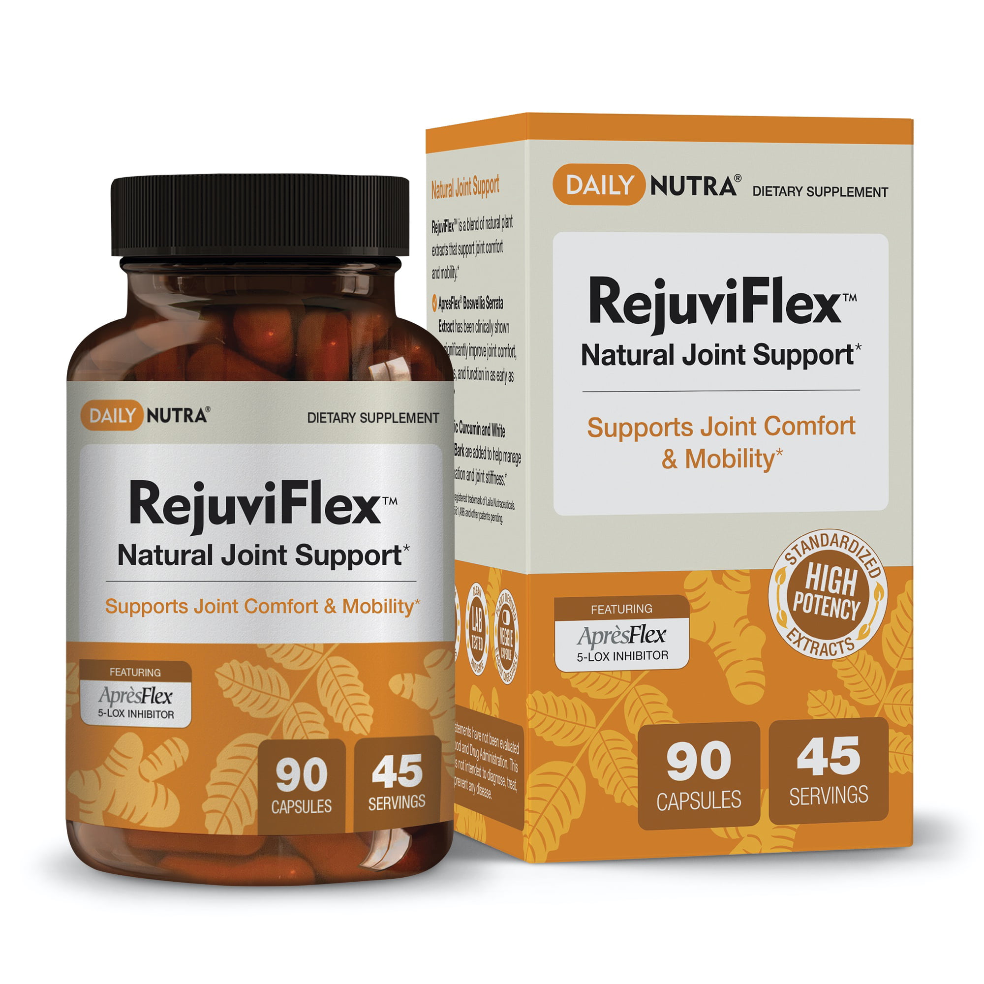 RejuviFlex by DailyNutra Natural Joint Supplement for