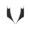 thumbnail image 1 of Car Interior Door Panel Grab Handle Covers ABS Replacement for BMW 3/4 Series 2012-2018 F30 F35 320i 320Li 328i 328Li 335i 335Li Black-matte 2 Pcs, 1 of 7
