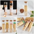 thumbnail image 2 of 10 piezas de botellas de vidrio con tapón de corcho, botellas de vidrio en miniatura vacías con corcho, 2 of 6