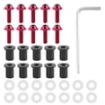 thumbnail image 3 of 10pcs Motorcycle Windshield Bolts Nut Washers Universal Motorbike Fairing Mounting Kit, 3 of 8