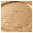 thumbnail image 3 of Bajo Plato Mainstays Redondo Plástico de 33 cm Dorado, 3 of 4