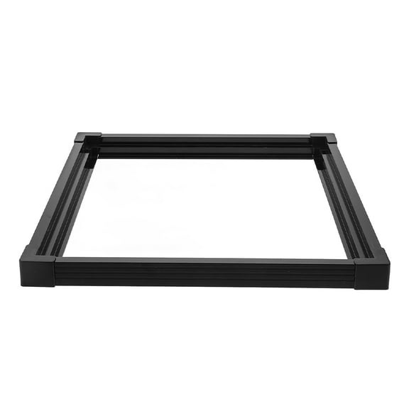 ROSENICE Aquarium Edge Protector 1Pcs Black Plastic for Fish Tank with Simple Design and Easy Installation
