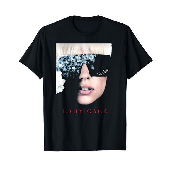 Lady Gaga Adult The Fame Photograph Cotton T-Shirt