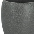 thumbnail image 2 of Allure Home Creation Charcoal Stone Grey Wastebasket Compact Size 1.74 Gallons, 2 of 3