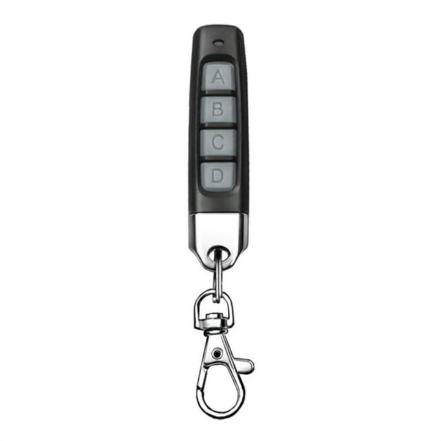 Dsscvnef Ouvre-Porte de Garage Universel Télécommande 4 Canaux Entrée Sans Clé Duplicateur Clonage Code Clé pour Portail Voiture