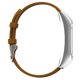 thumbnail image 2 of Seitruly Correa de de cuero ajustable para 2 Reloj inteligente Reemplazo de correa de muñeca para 2 Miband2 Relojes inteligentes marrón, 2 of 6