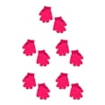 thumbnail image 2 of Sonducket 1 par de guantes para niños Diseño de color sólido Calentador de manos para exteriores Rosa roja Rosa roja 5Conjunto, 2 of 6