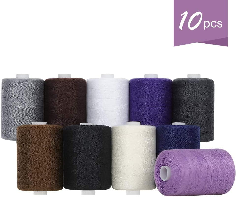 Sewing Threads Set 10 Colors Cotton Sewing Thread, Sewing Supplies