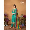 thumbnail image 2 of Custom Made Multi Color Designer Straight Kurti With Pant Set Wedding Wear Suit For Women, 2 of 5