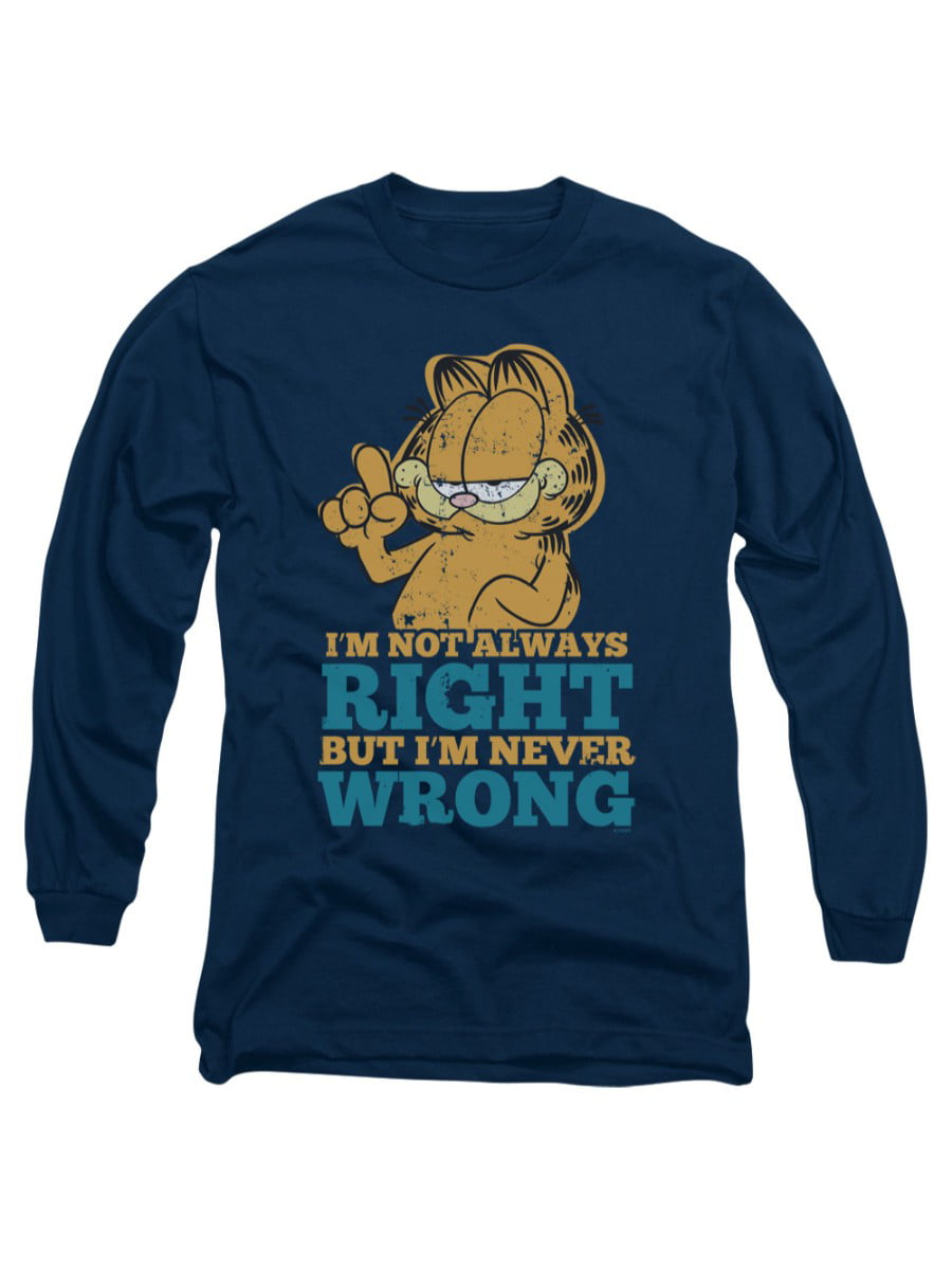Garfield Never Wrong Kids T-Shirt