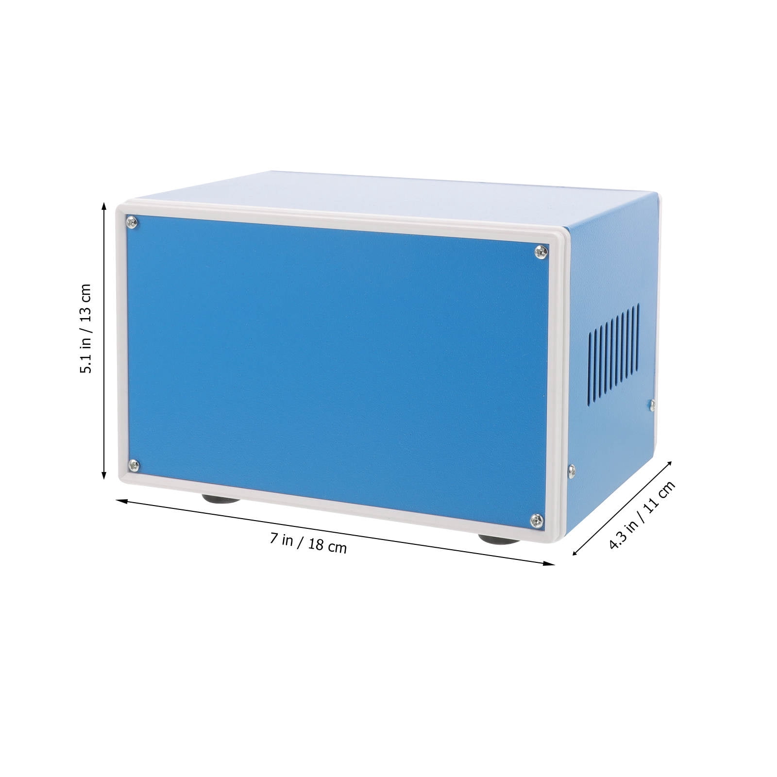 OUNONA Metal Electronic Junction Box Project Case Enclosure for Electronics and Electrical Projects