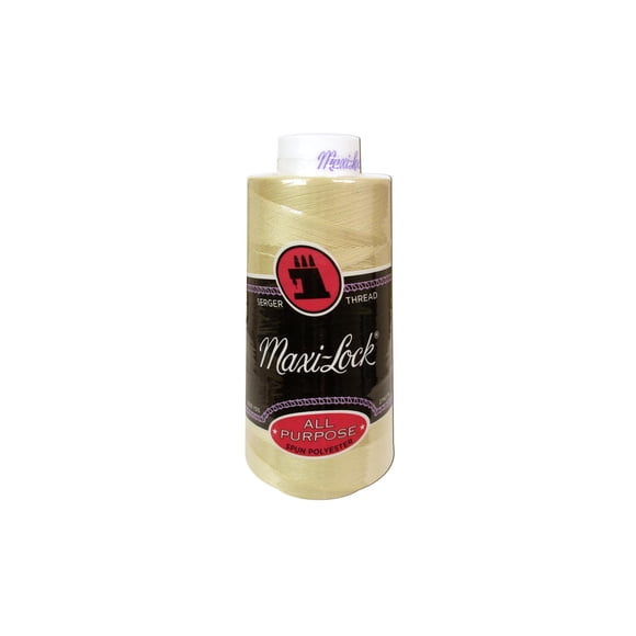 American & Efird Maxi Lock Natural Polyester Serger Thread, 3000 Yards