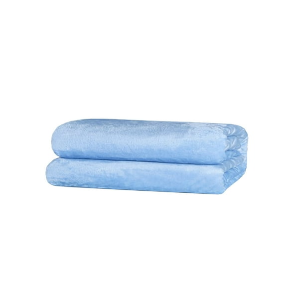 Birdeem 100X150Cm Super Soft Warm Solid Warm Fleece Blanket Throw Rug Sofa Bedding