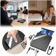 thumbnail image 2 of 8-in-1 External USB C DVD Drive Portable Burner for Laptop with SD Slot and Multiple USB Ports Universal Computer Optical Disc Player, 2 of 9