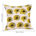 thumbnail image 3 of Etsjal Chrysanthemum Daisy Summer Pillowcase Border Home Decor Pillow Pillow Sofa Cover Cushion Pillow Cover, 3 of 4