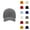 Grey, variant on Baseball Cap Style Satin Pirate Hat with Long Tail Unisex Laser Print Head Wrap Fashion Streetwear Baseball Cap for Men and Women Hop Outdoor Party