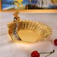 thumbnail image 5 of Plato de fruta en forma de pavo real, plato de lujo delicado para pájaros, plato seco, bandeja de aperitivos, cuenco de tuerca, mesa, fiesta de boda, decoración del hogar Feliz Sencillez, 5 of 5