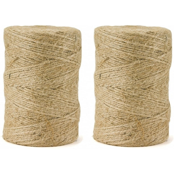 Iehouse 600 Feet Jute Twine String For Packing And Garden