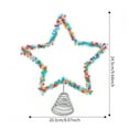 thumbnail image 3 of QTOCIO Pearl Pentagram Tree Topper Decoration Valentines's Day Decoration Tree Topper Ornament, 3 of 4