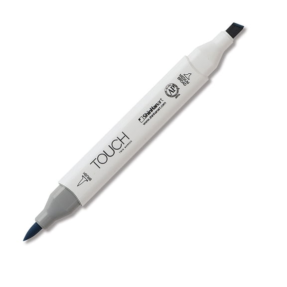 ShinHan Touch Twin Brush Marker - Greyish Blue Pale PB272