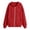 Red, variant on HomeDM Unisex Full-Zip Hoodie Solid Color Long Sleeve Sweatshirt with Front Pockets for Boys and Girls