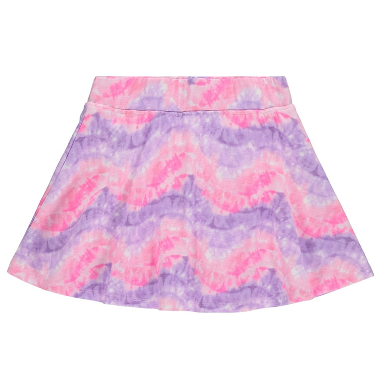 BTween Pack of Girls Skorts, Scooter Skirts with Layered Shorts