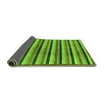 thumbnail image 2 of Ahgly Company Indoor Rectangle Abstract Green Modern Area Rugs, 8' x 12', 2 of 4