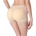 thumbnail image 1 of Ropa interior de realce de cadera y trasero falso, pantalones moldeadores de cuerpo de malla de encaje con almohadilla de tapón, pantalones levantadores de cadera, pantalones tipo bóxer que, 1 of 5