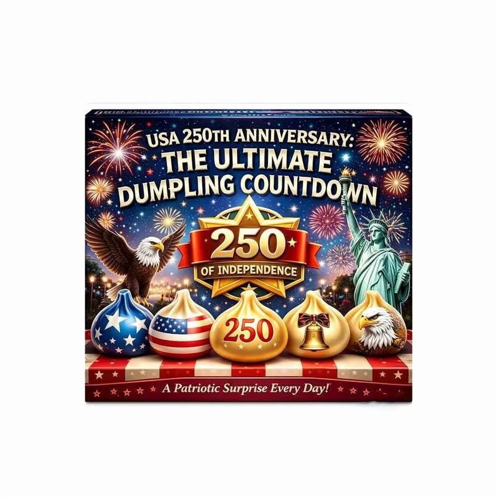 Dumpling Squishy Mystery Box 12 Pack Soft Squishy Toys For Stress Relief, Great Independence Day Decoration For All Ages