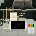 thumbnail image 5 of LED Note Board with Colors for Kids, LED Acrylic Message Board for Kids,Light LED Drawing Board Light up with Stand,Glow Memo Note Message Board, 5 of 6