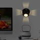 thumbnail image 4 of Aplique de pared moderno mate para interiores, con enchufe LED, cableado, resistente al agua. 6000k blanco, 4 of 9