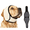 Beige, variant on Noise Cancelling Ear Wrap, Dog Ear Muffs Noise Protection Firework Thunder Vacuum, Adjustable Dog Ear Protection Wrap for Dog Bathing Grooming Thunder Storm