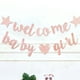 thumbnail image 5 of Bienvenido Baby Banner Baby Shower Hanging Flag Banning Género Revelación Decoración de la fiesta, 5 of 6