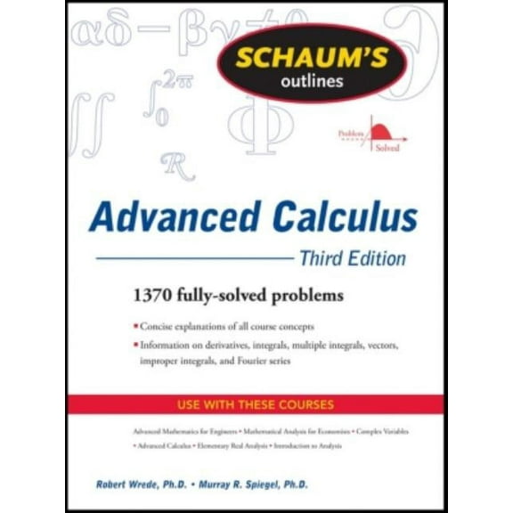 Schaum's Outlines Advanced Calculus, (Paperback)